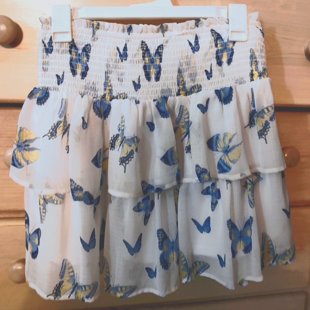 Colleen Atwood Alice Through the Looking Glass Tiered Mini Skirt